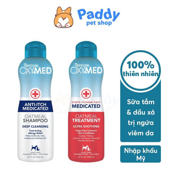 sua-tam-dau-xa-tri-viem-da-cap-am-cho-meo-tropiclean-oxymed