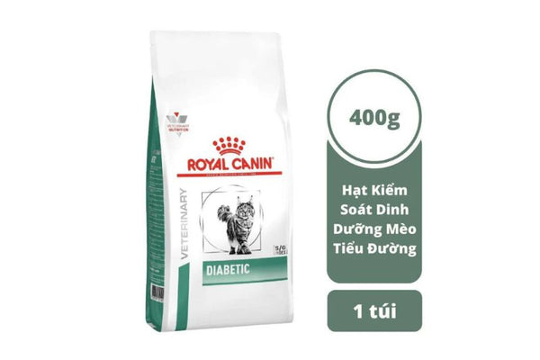 Thức Ăn Hạt Trị Bệnh Cho Mèo Bị Tiểu Đường Royal Canin Diabetic Feline