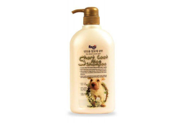 Sữa Tắm Nha Đam Cho Chó Mèo Lông Ngắn Forcans Short Coat Aloe Shampoo 750ml