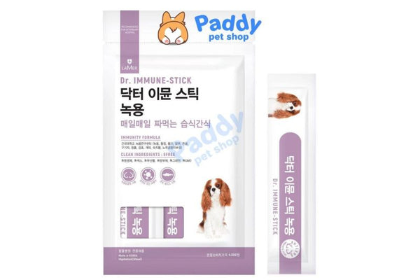 Sốt Thưởng Cho Chó Lộc Nhung Lamer Dr Immune Stick 50g (Túi 5 tuýp)