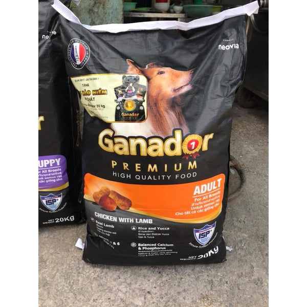 thức ăn hạt cho chó bao 20kg