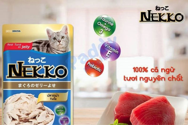 Các dòng sản phẩm pate Nekko phổ biến hiện nay