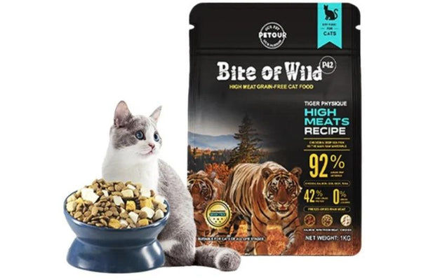 Hạt Cho Mèo Bite of Wild Không Ngũ Cốc Nhiều Thịt 1Kg