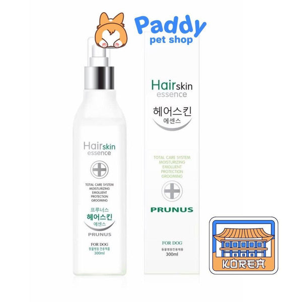 tinh-chat-xit-duong-da-long-cho-cho-prunus-hair-skin-essence-300ml