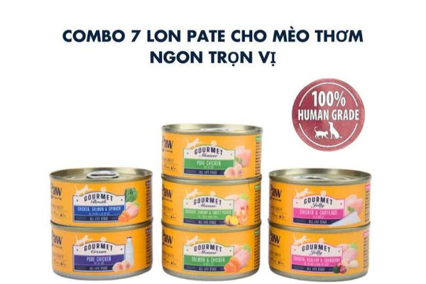Pate cho mèo già