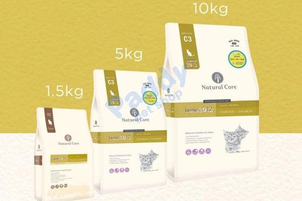 Thức Ăn Hạt Cho Mèo Trưởng Thành Hữu Cơ Natural Core C3