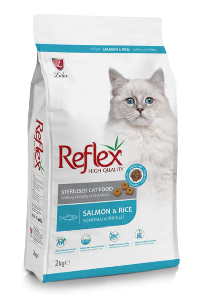 Thức Ăn Cho Mèo Triệt Sản Reflex Sterilised Salmon & Rice - Cá Hồi & Cơm