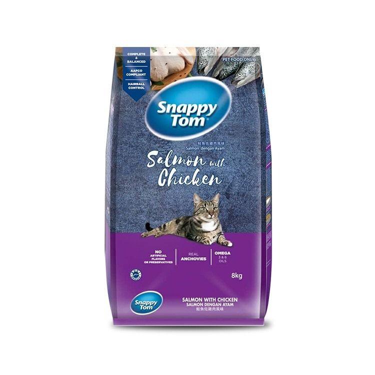 Hạt Snappy Tom vị Cá hồi & Gà
