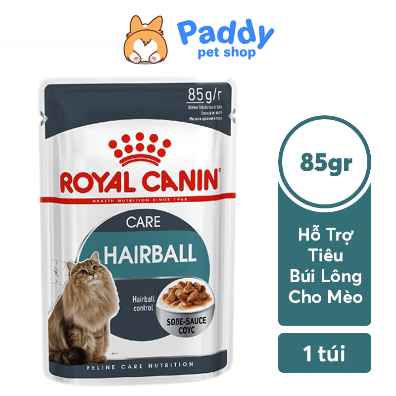 pate-meo-royal-canin-hairball-85g