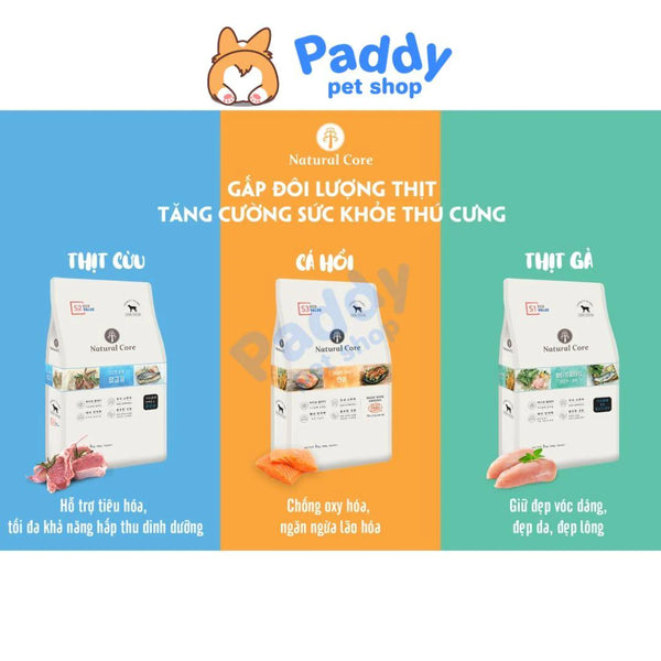 Hạt Natural Core Hữu Cơ ECO Value Gấp Đôi Thịt Cho Chó