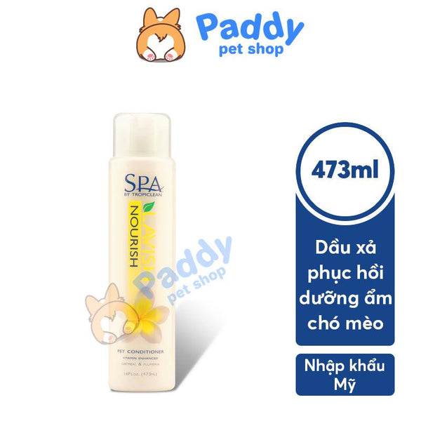 dau-xa-duong-long-tropiclean-spa-nourish-cho-meo-473ml