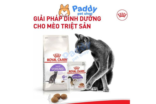 Thức Ăn Hạt Cho Mèo Trưởng Thành Triệt Sản Royal Canin Sterilised