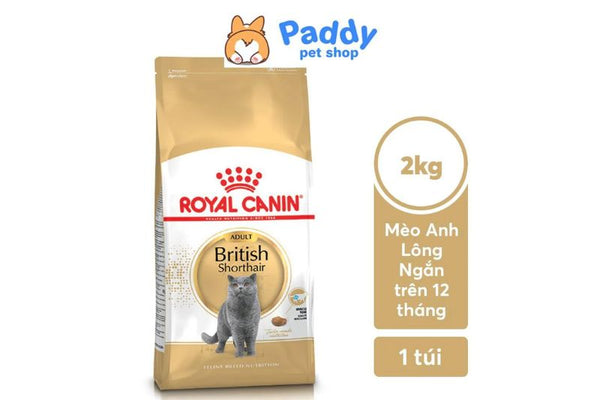 Thức Ăn Hạt Cho Mèo Lớn Anh Lông Ngắn Royal Canin British Shorthair