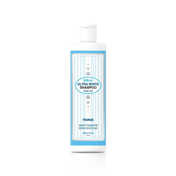 Sữa Tắm Siêu Trắng Lông Chó Mèo Prunus Ultra White 500ml