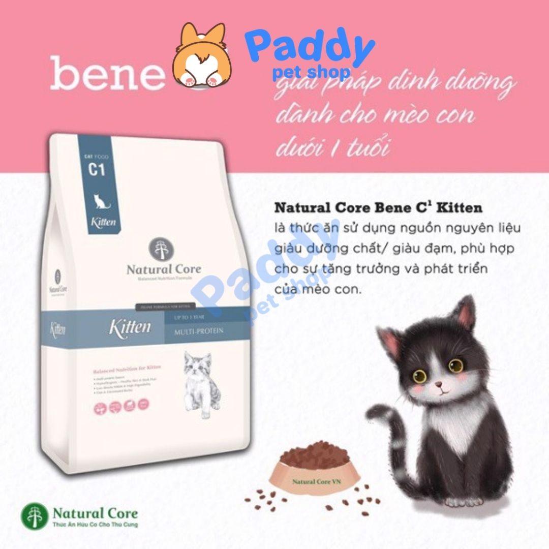 Thức Ăn Hạt Cho Mèo Con Hữu Cơ Natural Core Kitten - Paddy Pet Shop