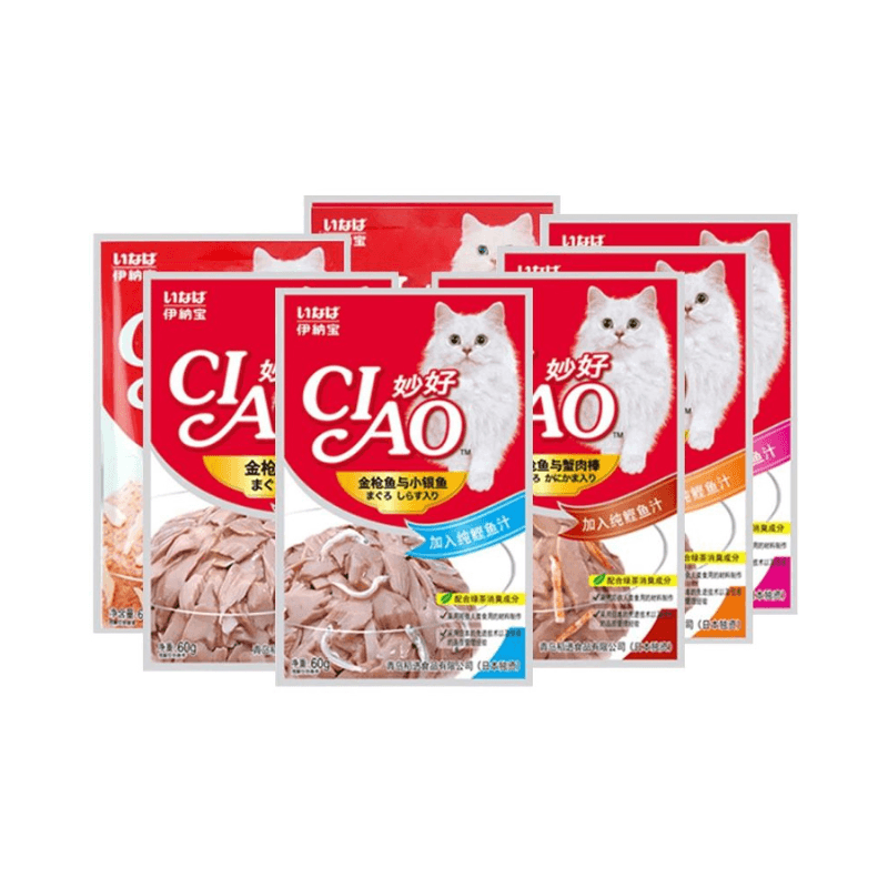 Pate Mèo Ciao 6 Vị Thơm Ngon 60g - Paddy Pet Shop