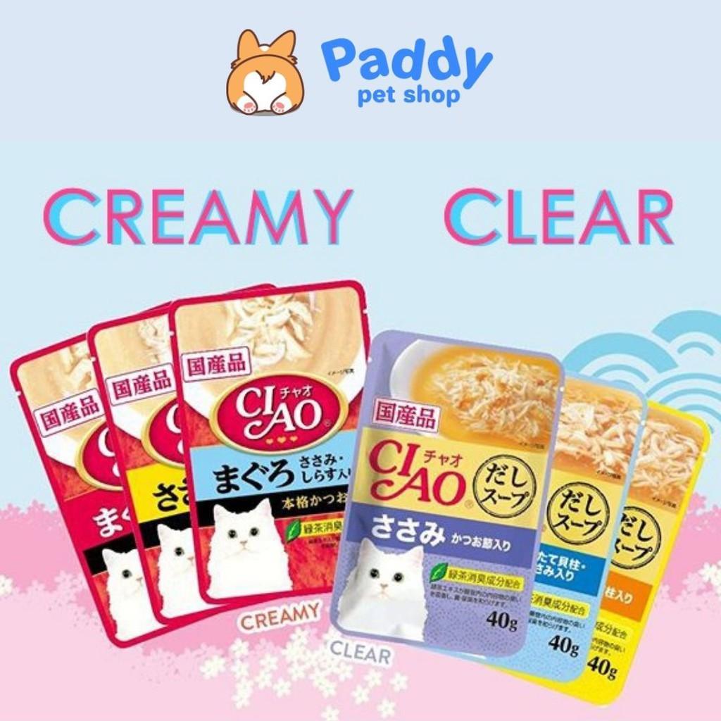 Pate Mèo Ciao 6 Vị Thơm Ngon 60g - Paddy Pet Shop