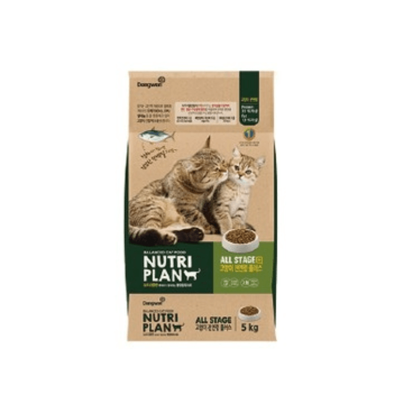 Hạt Mèo Mọi Lứa Tuổi Nutri Plan Cat All Stage Plus 5kg - Paddy Pet Shop