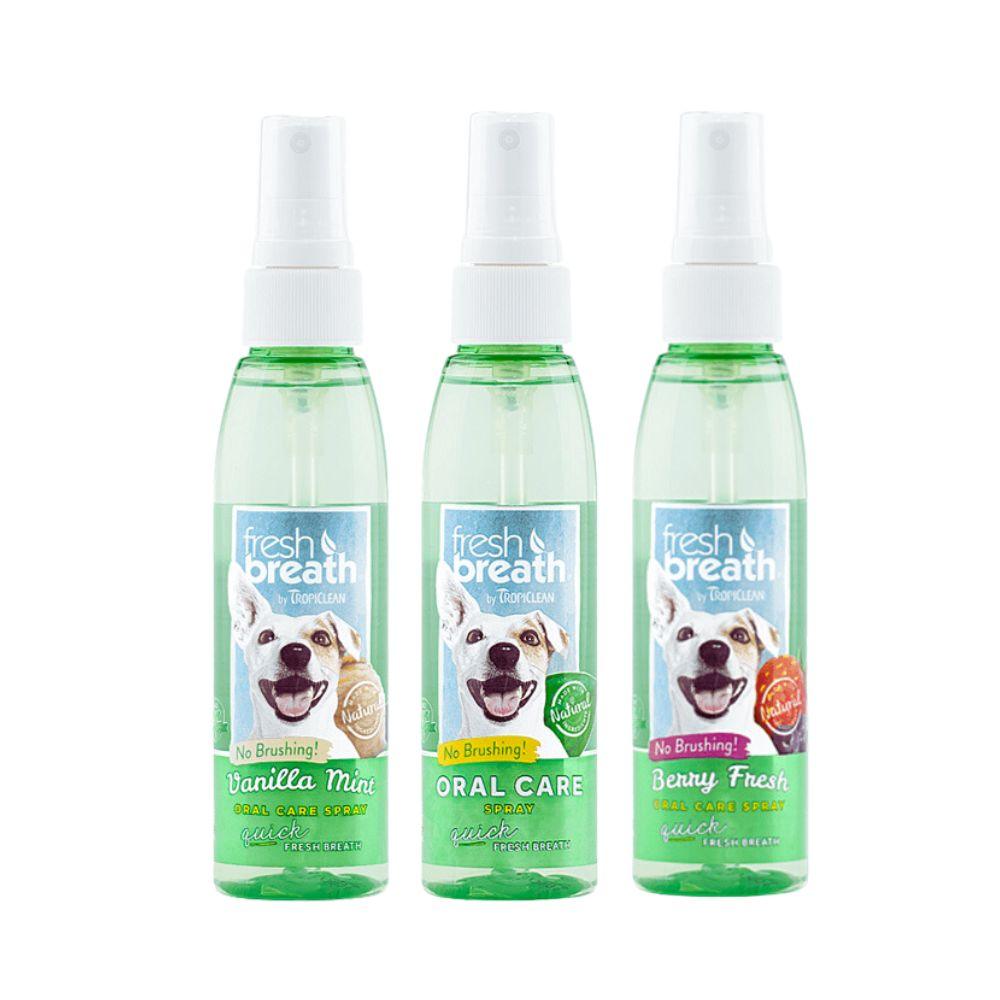 Xịt Thơm Miệng Cho Chó Tropiclean Oral Care 118ml (Mỹ) - Paddy Pet Shop