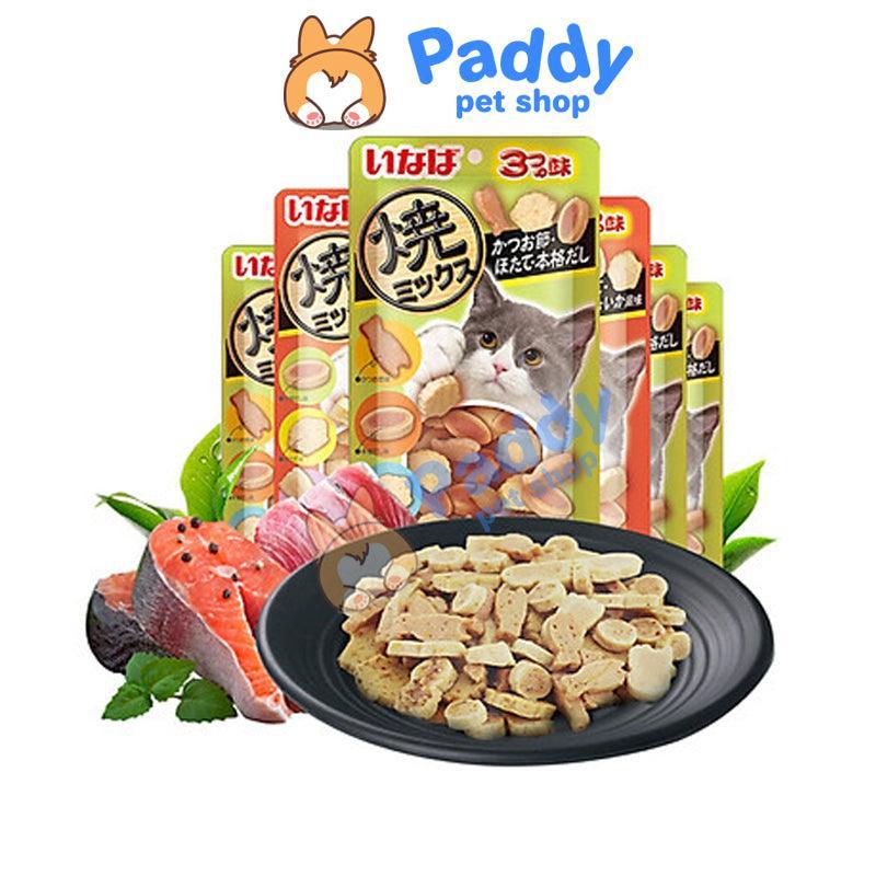 Viên Cá Mềm Inaba Snack Cho Mèo 30g - Paddy Pet Shop