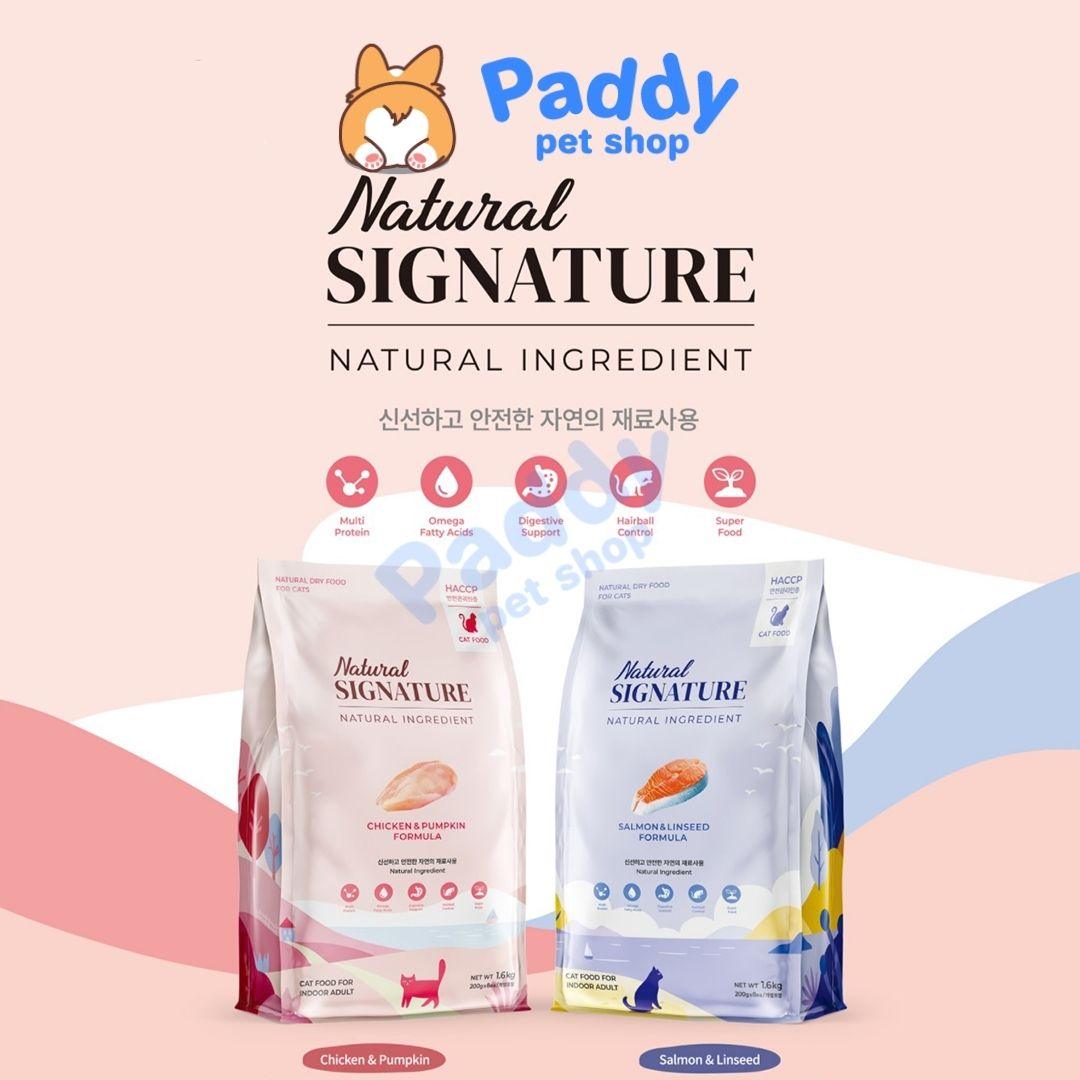 Hạt Hữu Cơ Natural Signature Cho MÈO - Paddy Pet Shop