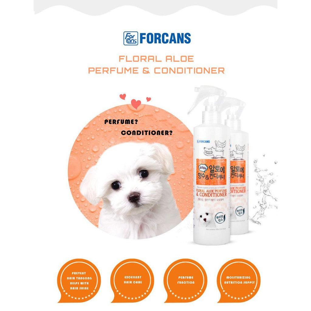 Dầu Thơm Forcans Khử Mùi Dưỡng Lông Chó Mèo (300ml) - Paddy Pet Shop