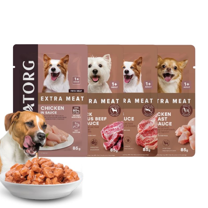 Pate Cho Chó Trưởng Thành Miratorg 85g