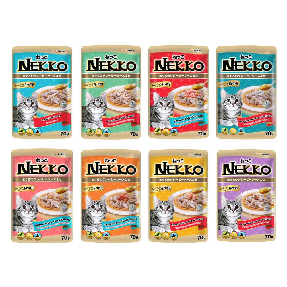 Pate Mèo Dạng Sốt Nekko Gravy 70g - Paddy Pet Shop