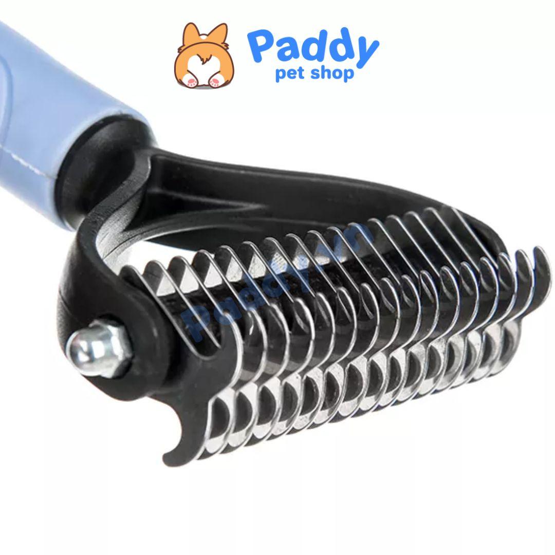 Lược Gỡ Rối Lông Chó Mèo 17cm - Paddy Pet Shop