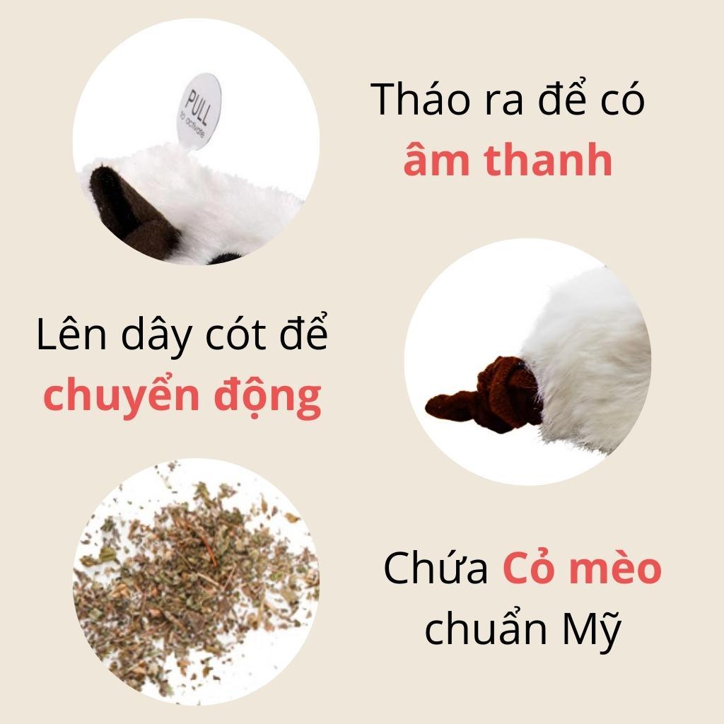 Đồ Chơi Mèo Chuột Kéo Dây Tự Động FOFOS - Paddy Pet Shop