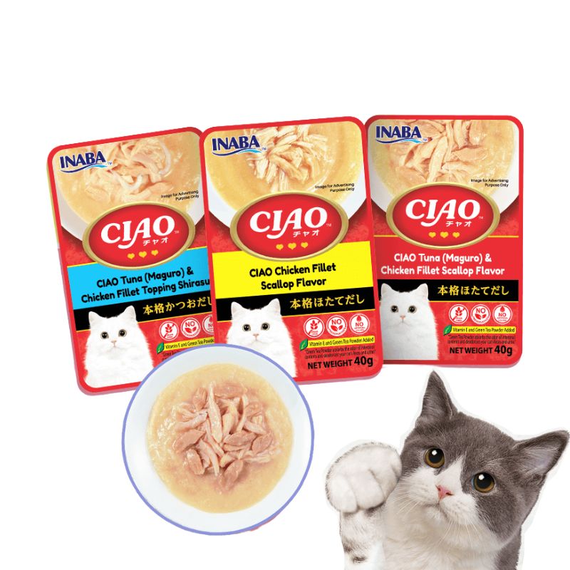 Pate Cho Mèo Ciao 40g (Thái Lan)