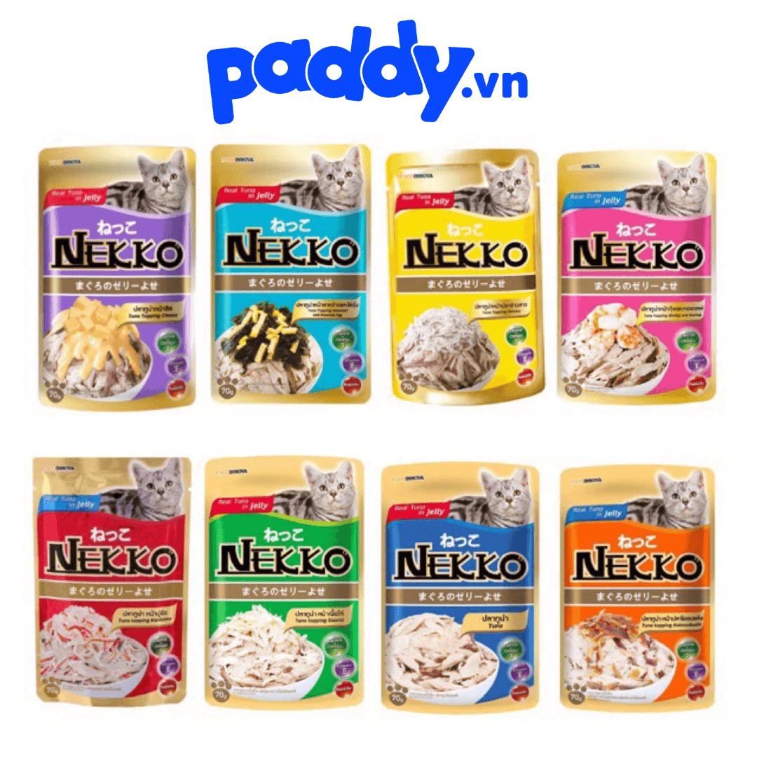 Pate Mèo Dạng Thạch Nekko Jelly 70g - Paddy Pet Shop