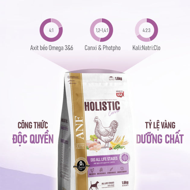 Hạt Cho Chó Mọi Lứa Tuổi ANF Holistic