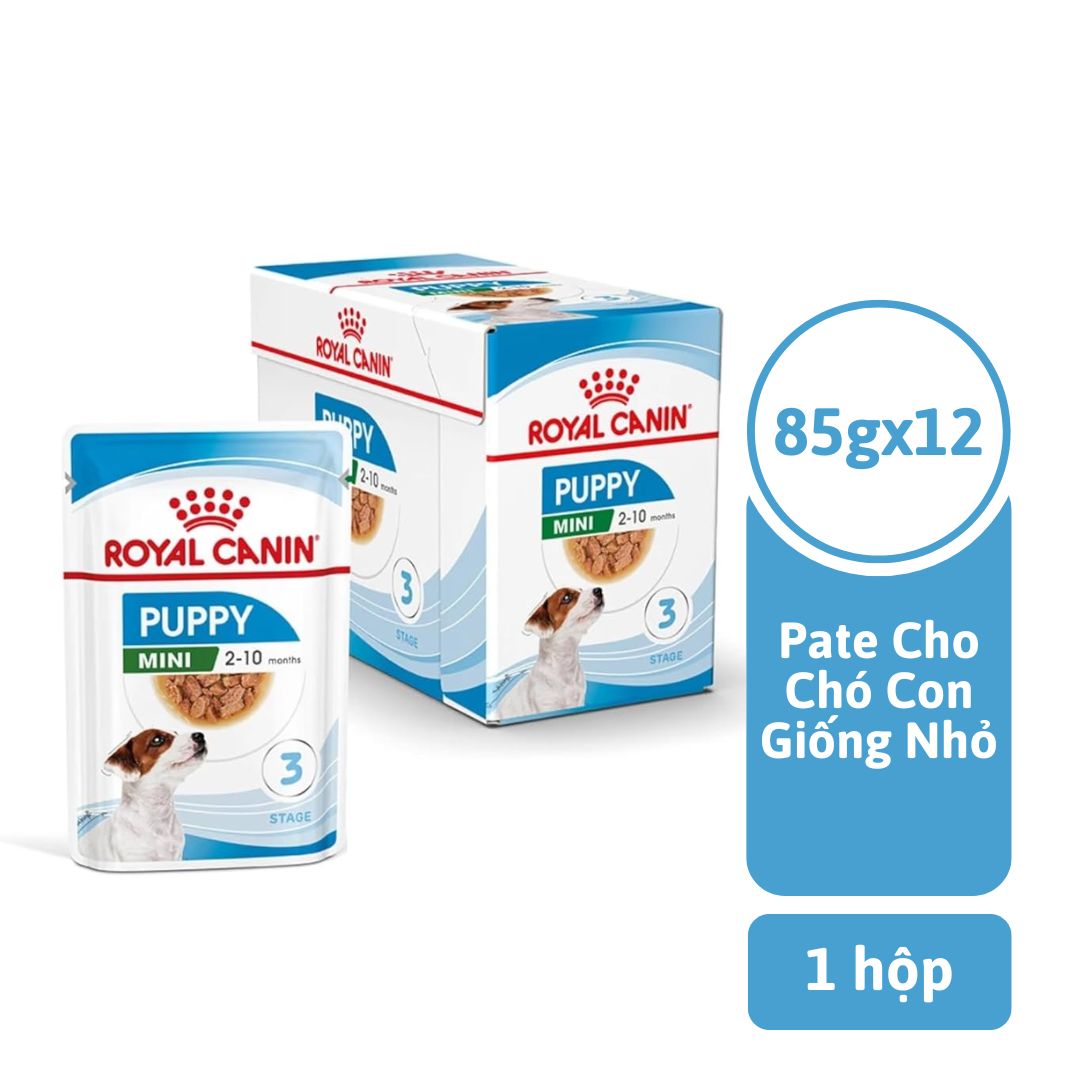 Pate Cho Chó Con Giống Nhỏ Royal Canin Mini Puppy 85g