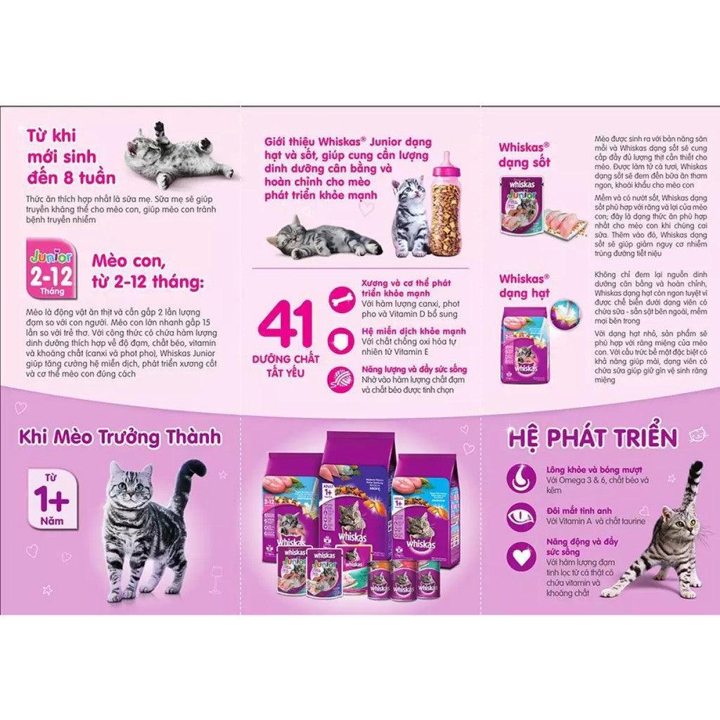 Hạt Whiskas Junior Cho Mèo Con - Paddy Pet Shop