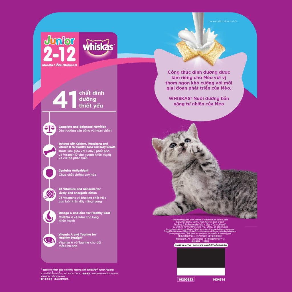 Hạt Whiskas Junior Cho Mèo Con - Paddy Pet Shop