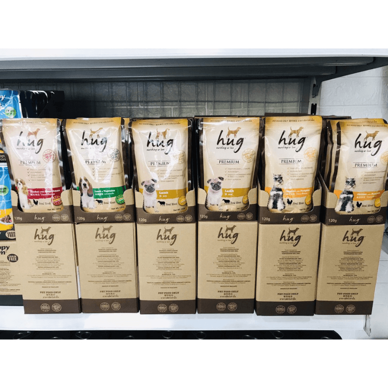 Pate Cho Chó Hug Bổ Sung Chất Xơ 120g - Paddy Pet Shop