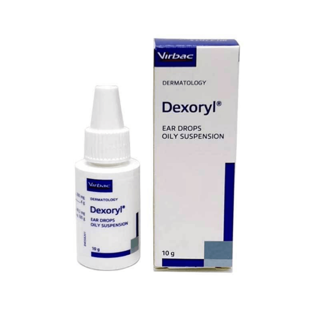 Dung Dịch Trị Viêm Tai Chó Mèo Virbac Dexoryl 10g - Paddy Pet Shop