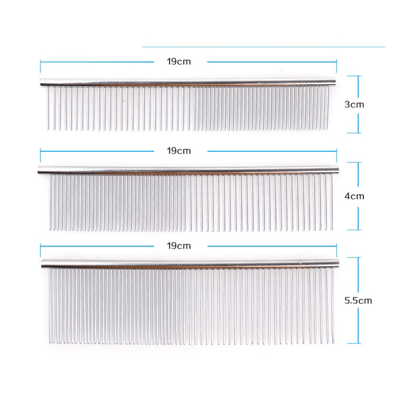 Lược Chải Lông Chó Mèo Inox Chống Gỉ - Paddy Pet Shop