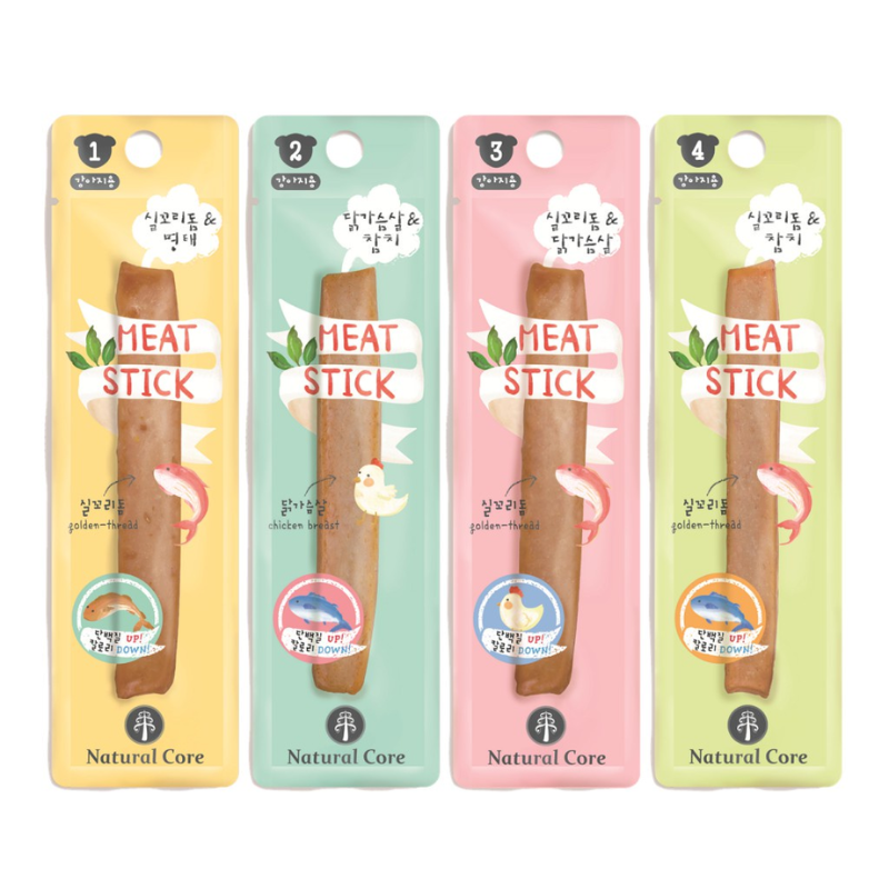Bánh Thưởng Cho Chó Mèo Que Gà Hấp Natural Core