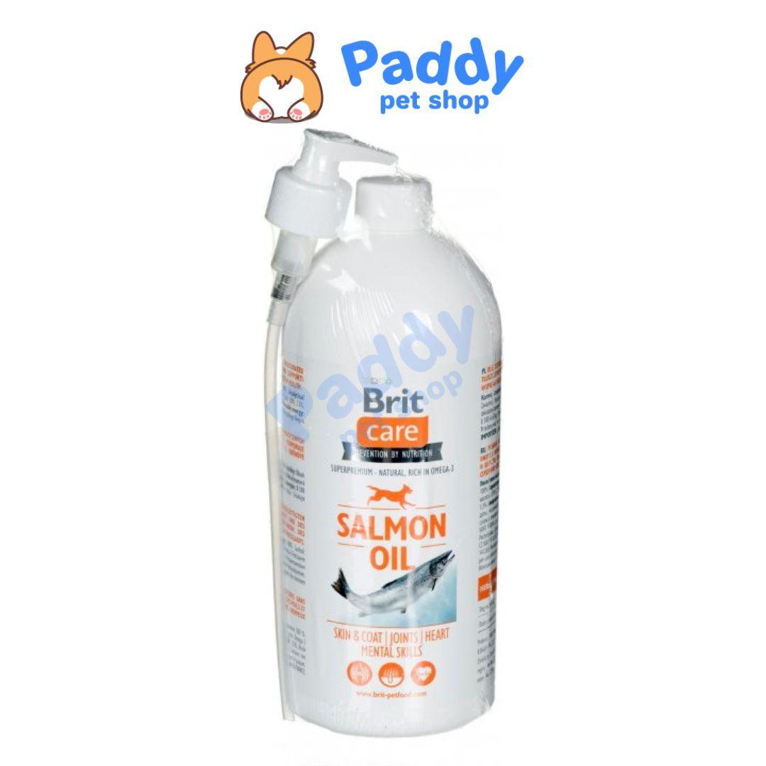 Dầu Cá Hồi Brit Care Dưỡng Lông Chó - Paddy Pet Shop