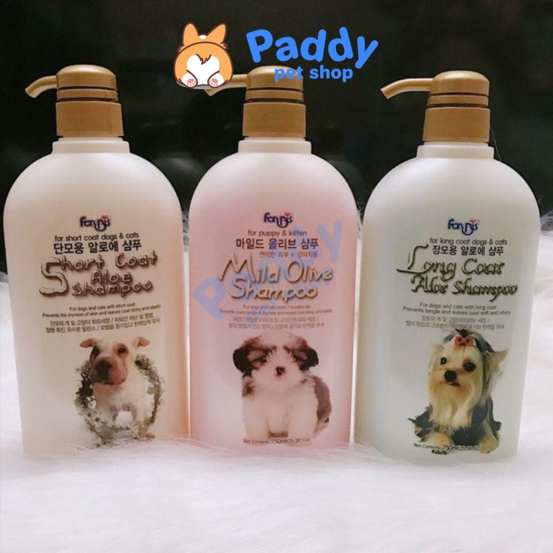 Sữa Tắm Nha Đam Cho Chó Mèo Lông Dài Forcans Long Coat Aloe Shampoo 750ml - Paddy Pet Shop