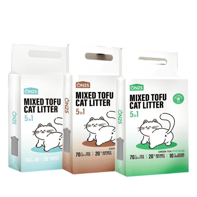 Cát Đậu Nành Cho Mèo ON25 Mixed Tofu
