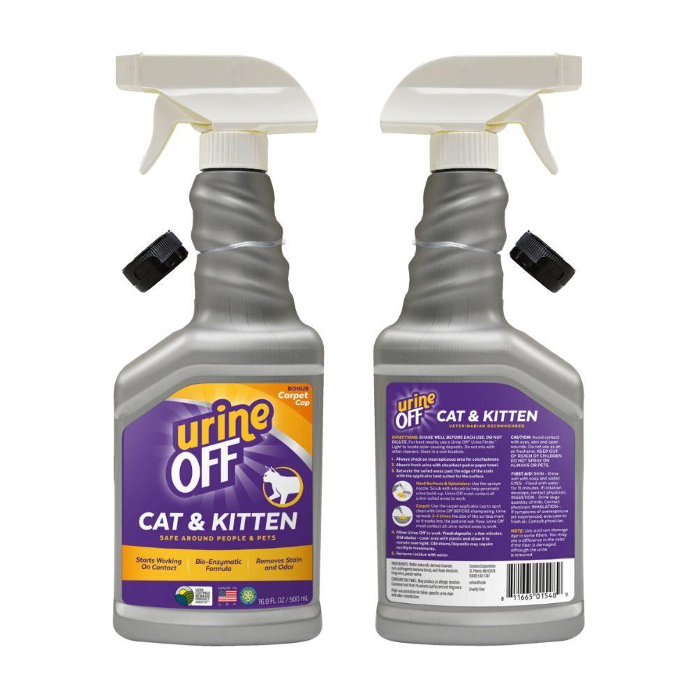 Xịt Khử Mùi Nước Tiểu, Chất Thải Cho MÈO Urine Off (Mỹ) - Paddy Pet Shop