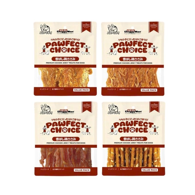 Bánh Thưởng Cho Chó Gà Sấy DoggyMan Pawfect Choice 180g