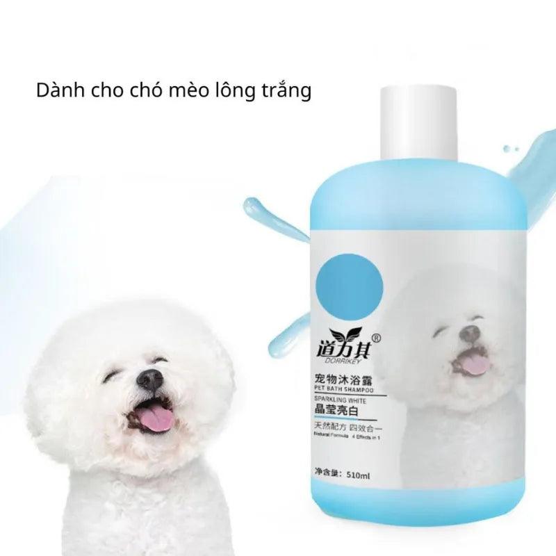 Sữa Tắm Cho Chó Mèo Dorriky Loại Bỏ Ve Rận, Dưỡng Lông 510ml - Paddy Pet Shop