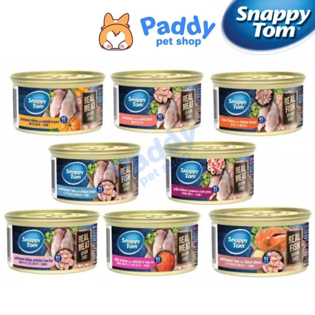 Pate Mèo Snappy Tom Premium (Lon 85g) - Paddy Pet Shop