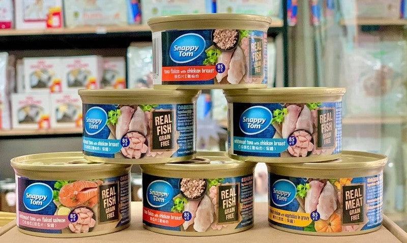 Pate Mèo Snappy Tom Premium (Lon 85g) - Paddy Pet Shop