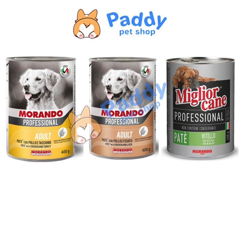Pate Morando Cho Chó Trưởng Thành (Lon 400g) - Paddy Pet Shop