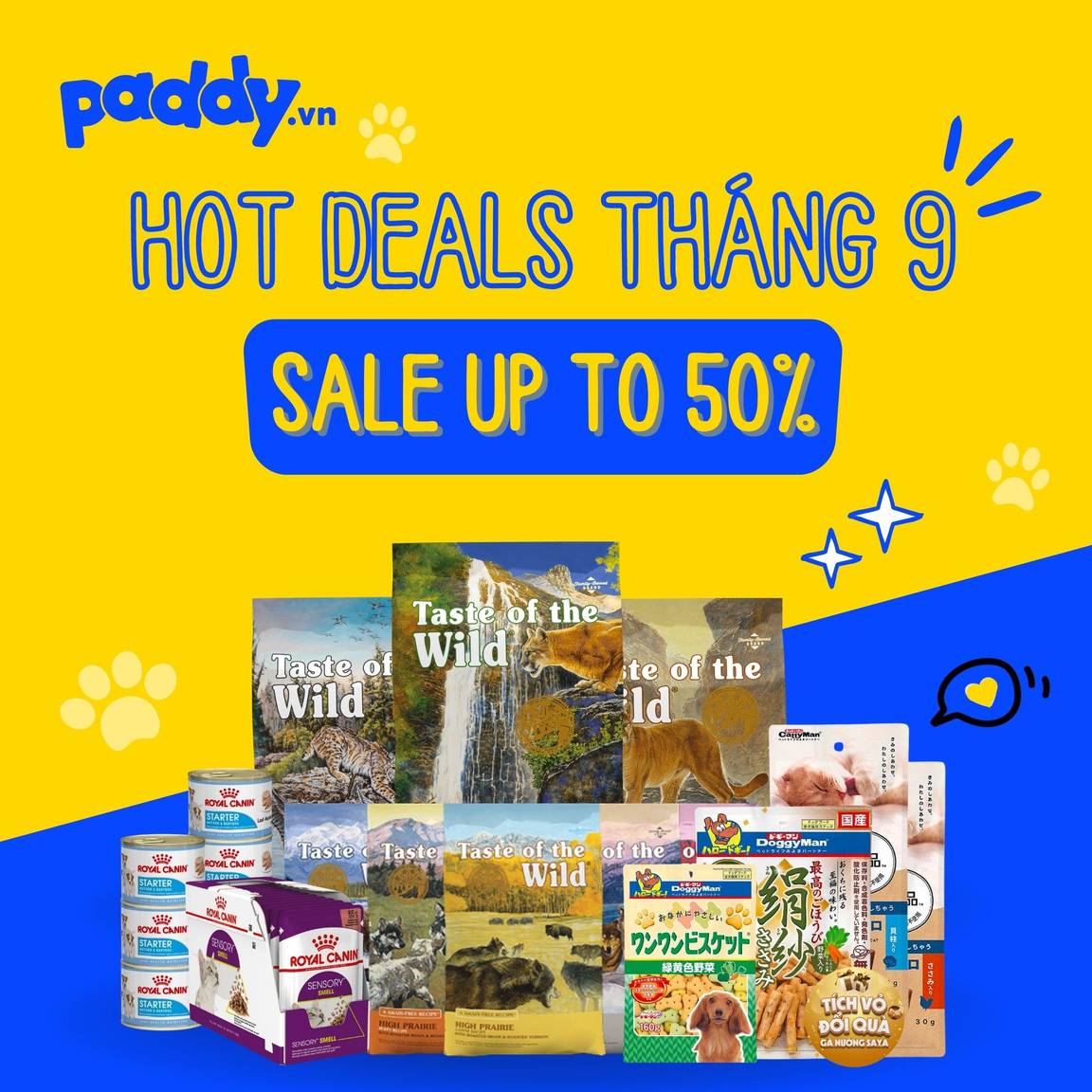 TỔNG HỢP DEALS HOT PADDY THÁNG 9